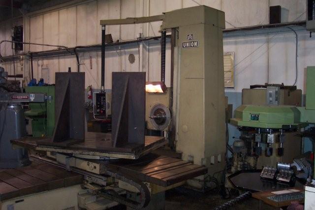 3 , UNION BFT90/3-1, 1985,49 x 55 TABLE,1600 RPM,CAT-50