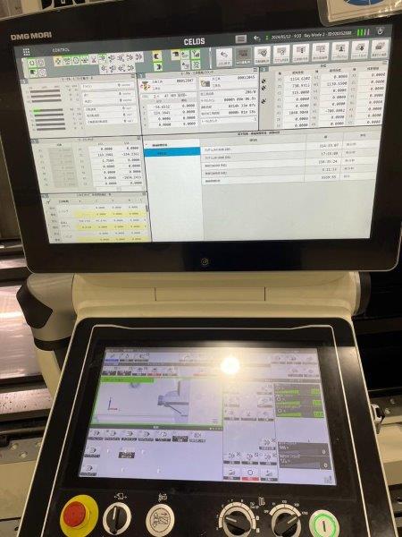 DMG MORI NTX-3000/3000,27.61 SWING,123 CC,TURN-MILL-SPINDLE,20KRPM,CELOS,2022