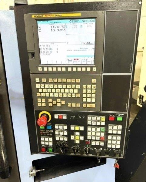 DOOSAN LYNX 220A,20.1 SWING,12.68 CC,2.2 BORE,6,000-RPM,20-HP,FANUC-I,NEW-2014