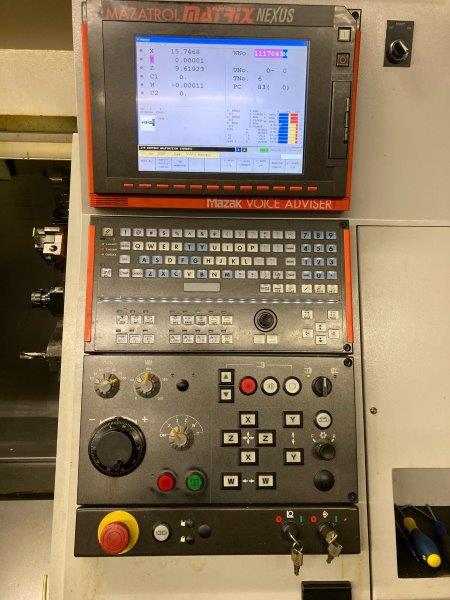 MAZAK QUICK TURN 200MSY-II,8 /6 CHUCK,Y-AXIS,LIVE-MILLING,BAR0FEED,NEW-2008