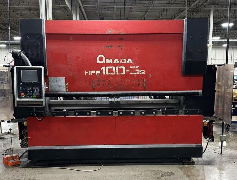 AMADA HFE-1003,100 TON,120 BL,7.87 STROKE,18.5 OH,16.5 THROAT,5-AX,NEW-2007