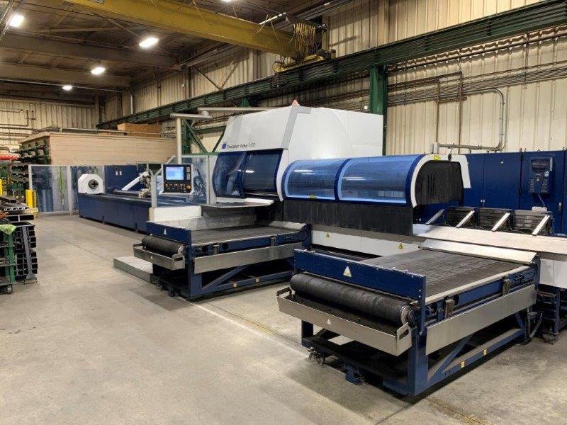 TRUMPF TRULASER TUBE 7000,TRUFLOW 3600W CO2,10 X30'TUBE-DIAMETER,NEW-2014
