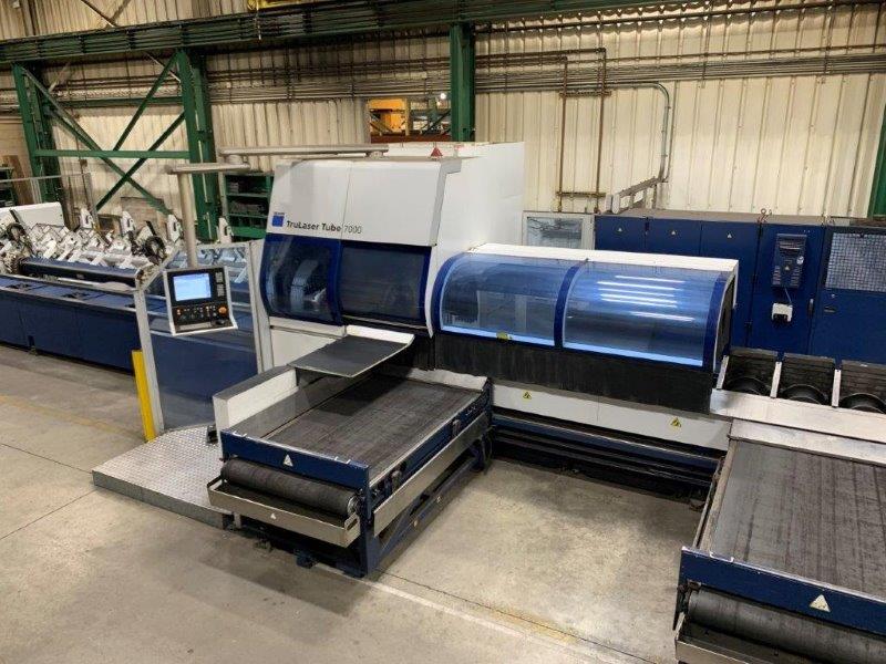 TRUMPF TRULASER TUBE 7000,TRUFLOW 3600W CO2,10 X30'TUBE-DIAMETER,NEW-2014