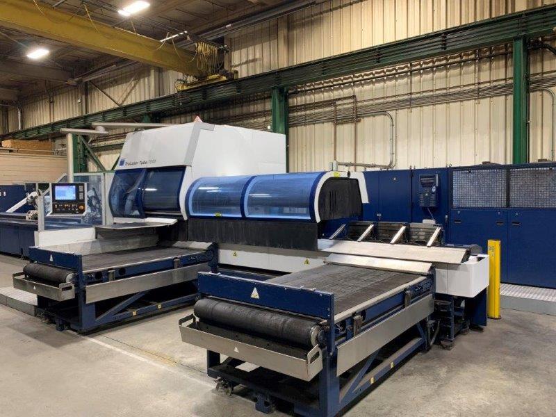 TRUMPF TRULASER TUBE 7000,TRUFLOW 3600W CO2,10 X30'TUBE-DIAMETER,NEW-2014