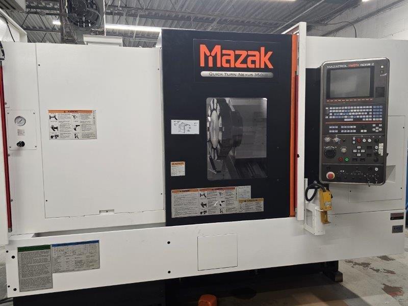 MAZAK QUICK TURN NEXUS 350II,15 CHUCK,26.77 SWING,4 BAR,28 CC,MATRIX-2,NEW-2014