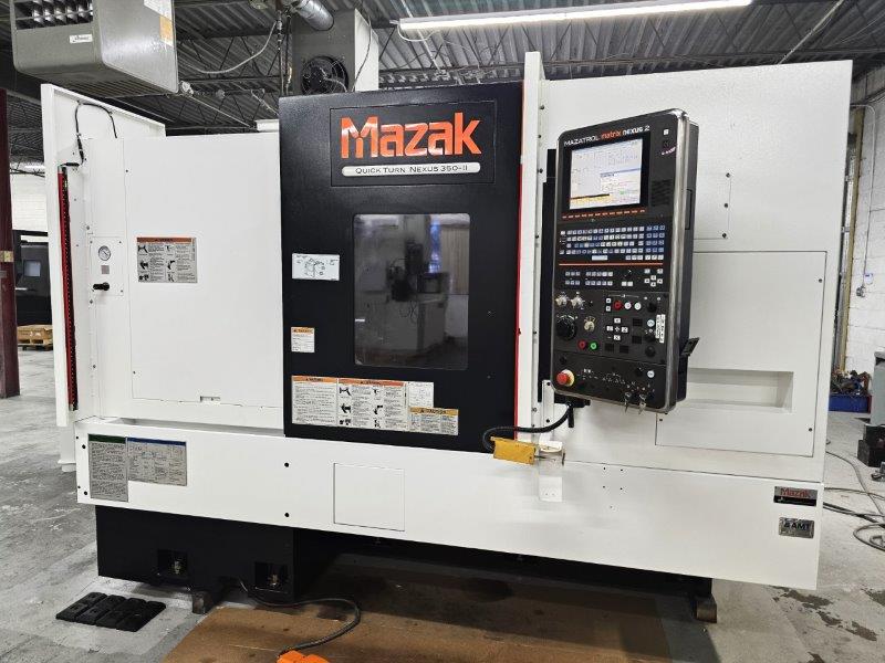 MAZAK QUICK TURN NEXUS 350II,15 CHUCK,26.77 SWING,4 BAR,28 CC,MATRIX-2,NEW-2014