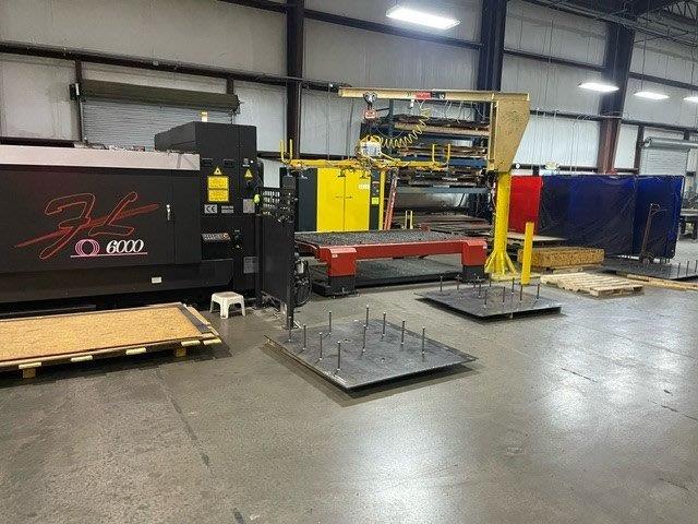 AMADA LCG3015AJ-6000-KW-FIBER LASER,121 X,61 Y,3.93 Z,AMADA AMNC,1675-HRS,2018