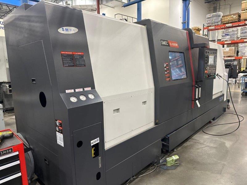 SMEC/SAMSUNG-SL4500XM,24 CHUCK,30.5 SWING,86 CC,7.1 BORE,LIVE-MILLING,NEW-2019