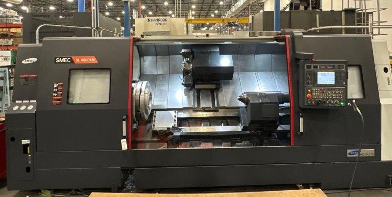 SMEC/SAMSUNG-SL4500XM,24 CHUCK,30.5 SWING,86 CC,7.1 BORE,LIVE-MILLING,NEW-2019