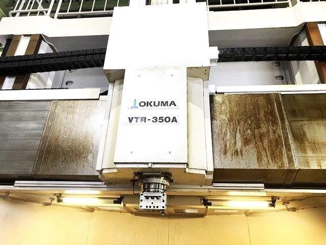 OKUMA VTR-350A VTL,118 TABLE,LIVE-MILLING-C-AX,75-HP,160-RPM,OSP-200P,NEW-2012