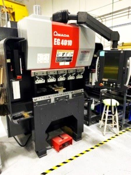 AMADA EG4010,44 TON X 41.3 ,HIGH-SPEED DUAL SERVO PRESS BRAKE,NEW-2022