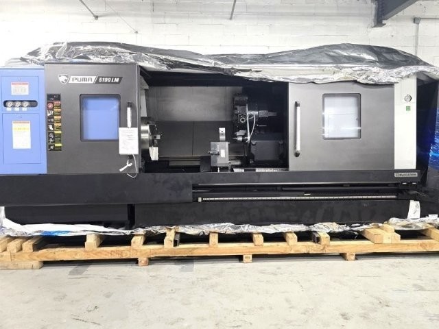 DOOSAN PUMA 5100LMB,24 CHK,34.6 SWING,86.7 CC,6.5 BAR,LIVE MILL,FANUC-I-PLUS
