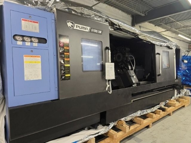DOOSAN PUMA 5100LMB,24 CHK,34.6 SWING,86.7 CC,6.5 BAR,LIVE MILL,FANUC-I-PLUS