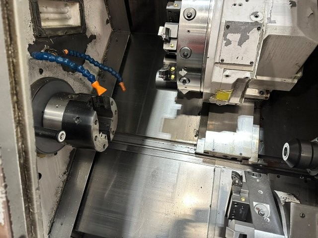 OKUMA SIMULTURN LU300M,8 CHUCK,TWIN-TURRET-LIVE MILLING,OSP-P100,NEW-2005