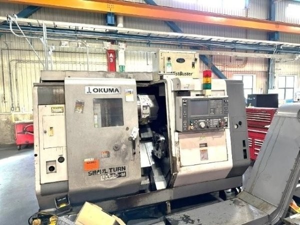 OKUMA SIMULTURN LU300M,8 CHUCK,TWIN-TURRET-LIVE MILLING,OSP-P100,NEW-2005