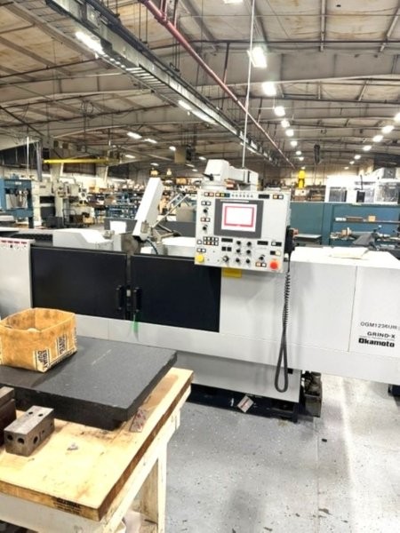 OKAMOTO OGM 12-36U UNIVERAL OD CNC GRINDER,12.6 SWING,36 CENTERS,FANUC-MDI,2017