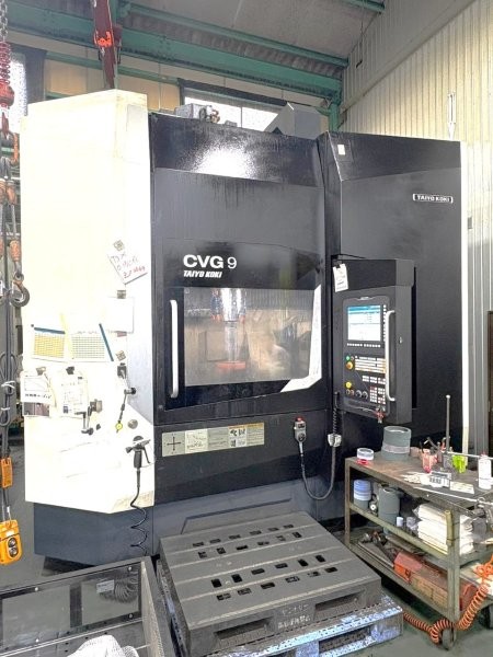 DMG MORI TAIYO KOKI CVG 9 CONTINUOUS INDEXING TURRET TYPE,FANUC-31I,NEW-2019