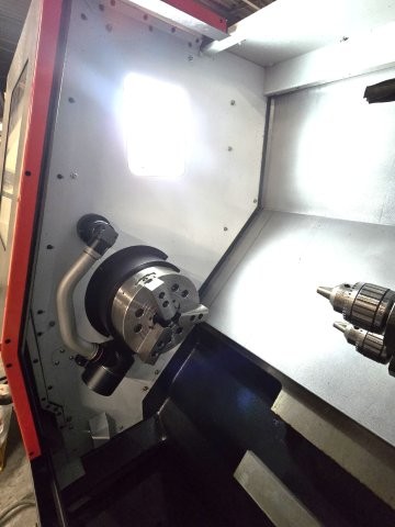 SMEC/SAMSUNG SL25/500,10 CHUCK,3.03 BAR,20.8 CC,3500-RPM,30-HP,FANUC-0I,NEW-2016