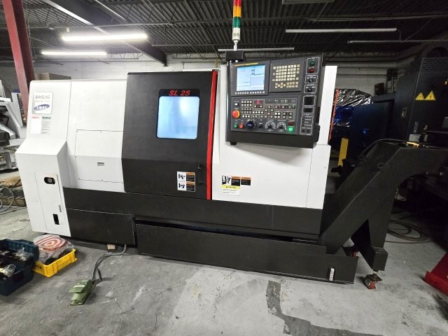 SMEC/SAMSUNG SL25/500,10 CHUCK,3.03 BAR,20.8 CC,3500-RPM,30-HP,FANUC-0I,NEW-2016