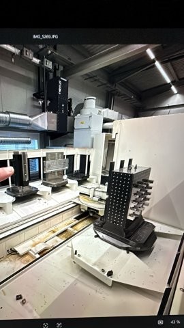 DMG MORI NHX8000 CCP 7-PALLETS POOL,31.5 PALLETS,360 B-AXIS,180-ATC,NEW-2018