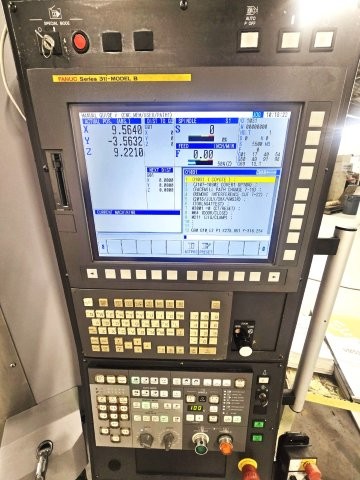OKK VM53R,41.3 X,20.8 Y,20.1 X,25-HP,CAT-40,8000-RPM,30-ATC,FANUC-31IB,NEW-2018