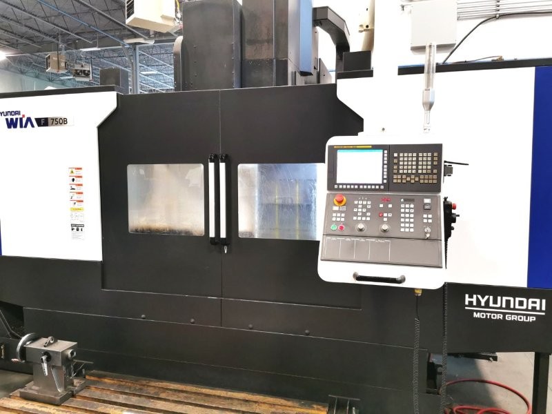 HYUNDAI WIA F750B/50,61 X,29.5 Y,28.3 Z,50-TAPER,SAMCHULLY-S430,NEW-2019