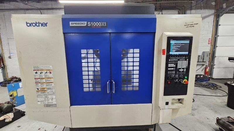 BROTHER SPEEDIO S1000X1 HIGH TORQUE DRILLING & TAPPING CENTER,NEW-2015