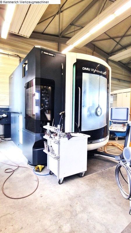 DMG MORI DMU 95 monoBLOCK 5-AXIS,37.4 X,33.5 Y,25.6 ,20,000-,60-ATC,NEW-2016