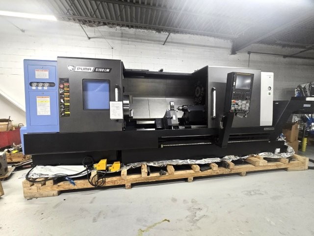 DOOSAN PUMA 5100LMB,24 CHK,34.6 SWING,86.7 CC,6.5 BAR,LIVE MILL,FANUC-I,NEW-2024