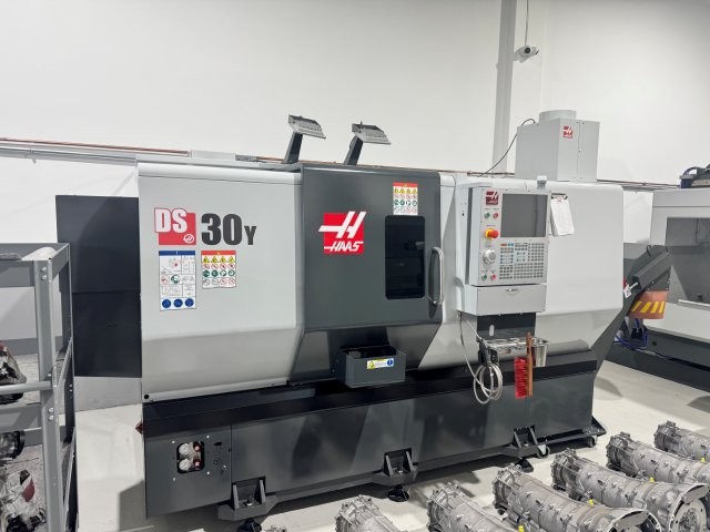 HAAS DS30SY,Y-AXIS,SUB-SPINDLE,LIVE MILLING,24-STATION,BMT65,6000-RPM,