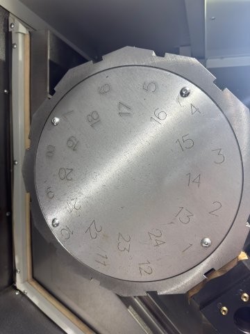 HAAS DS30SY,Y-AXIS,SUB-SPINDLE,LIVE MILLING,24-STATION,BMT65,6000-RPM,