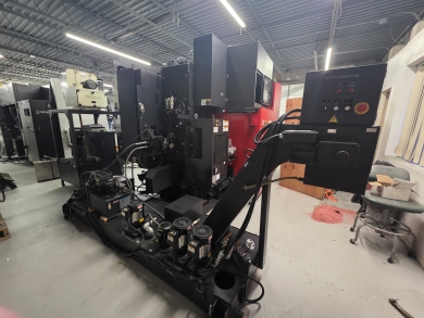 OKK VM53R,41.3 X,20.8 Y,20.1 X,25-HP,CAT-40,8000-RPM,30-ATC,FANUC-31IB,NEW-2018