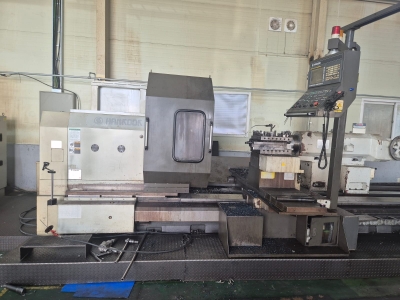 HANKOOK DYNATURN-59 SWING,276 CENTERS,10850-SPINDLE-TORQUE,FANUC-32IA,NEW-2012