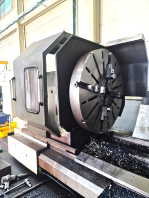 HANKOOK DYNATURN-59 SWING,276 CENTERS,10850-SPINDLE-TORQUE,FANUC-32IA,NEW-2012