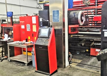 AMADA EMZ3610NT,33 TON,45-STATIONS-,98.425 X,60 Y,4-A-INDEX,NEW-2008