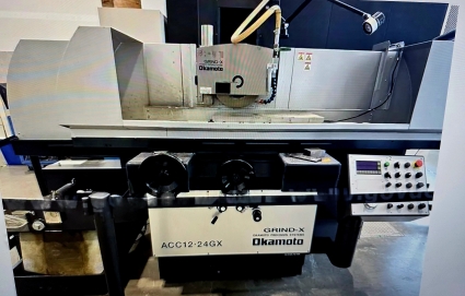 OKAMOTO ACC1224GX AUTOMATIC SURFACE GRINDER,NEW-2020