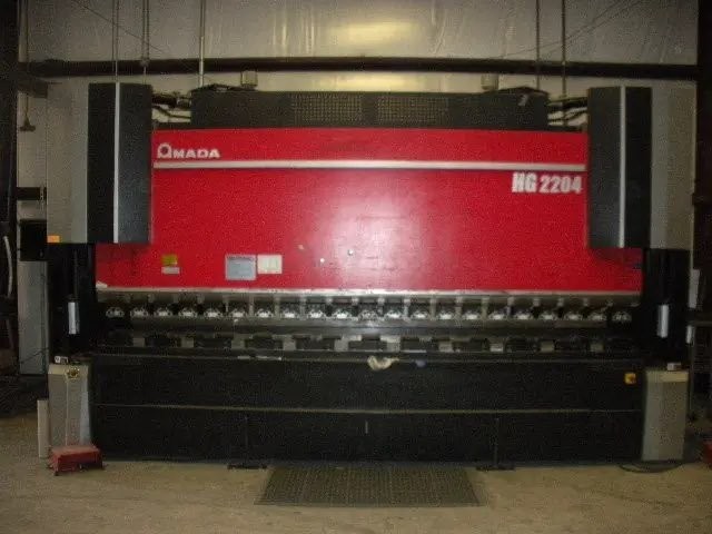 AMADA HG2204 243 TON X 169 ,8-AXIS CNC,DYNAMIC-CROWNING,AC-SERVO-MOTORS,NEW-2018