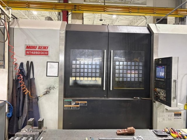 MORI SEIKI NT4250DCG,1500S,10 CHUCK,12,000-MILLING,40-ATC,FANUC-31IA,2008