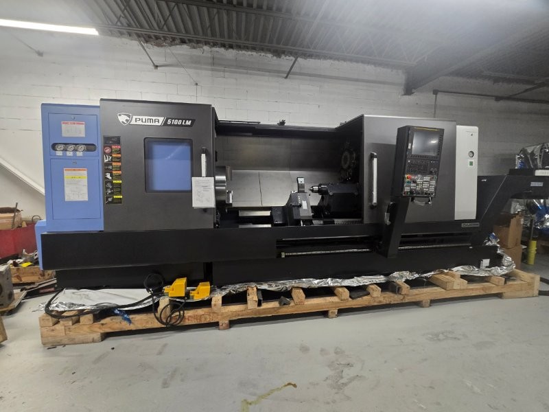 DOOSAN PUMA 5100LMB,24 CHUCK,35.4 SWING,82 CC,LIVE-MILLING,HYD.STEADY,NEW-2024