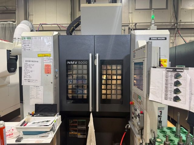 DMG MORI NMV5000DCG-T,MILL-TURN-5-AXIS,28.7 X,20 Y,20 Z,HSK-63A,12K,NEW-2015