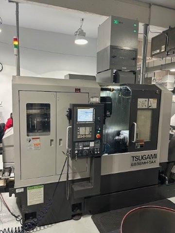 TSUGAMI SS38MH-5AXIS,8-AXES,1.5 BAR,7000-RPM,BAR-FEEDER,FANUC-31I-B5,NEW-2019