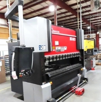 AMADA HG8025 80 TON X 102 ,9.8 STROKE,102.4 BENDING-L,AMNC3,NEW-2017